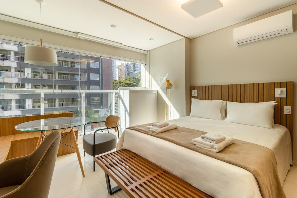 Bhomy Moema - Completo E Amplo Art73b Apartamento *