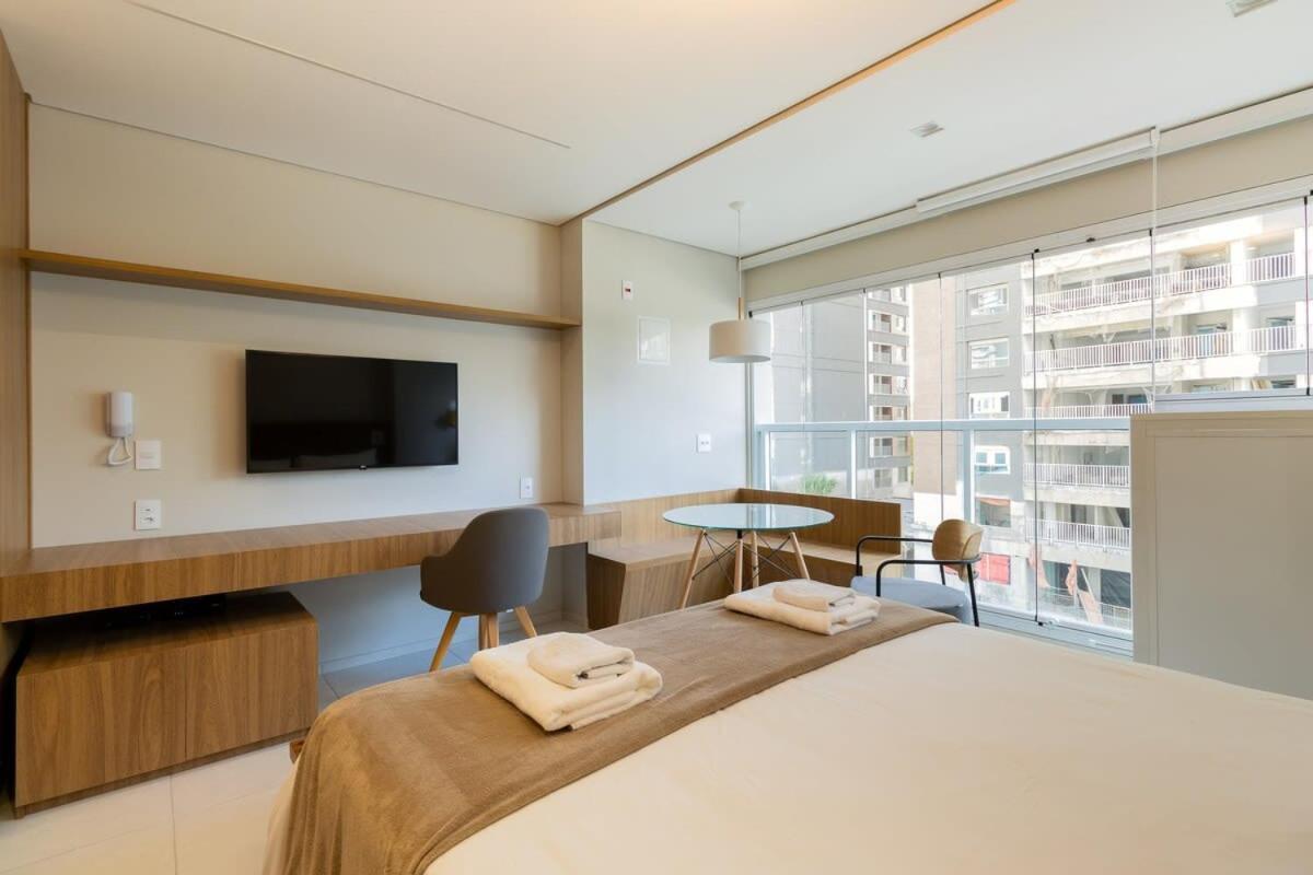 Apartamento Bhomy Moema - Completo E Amplo Art73b *