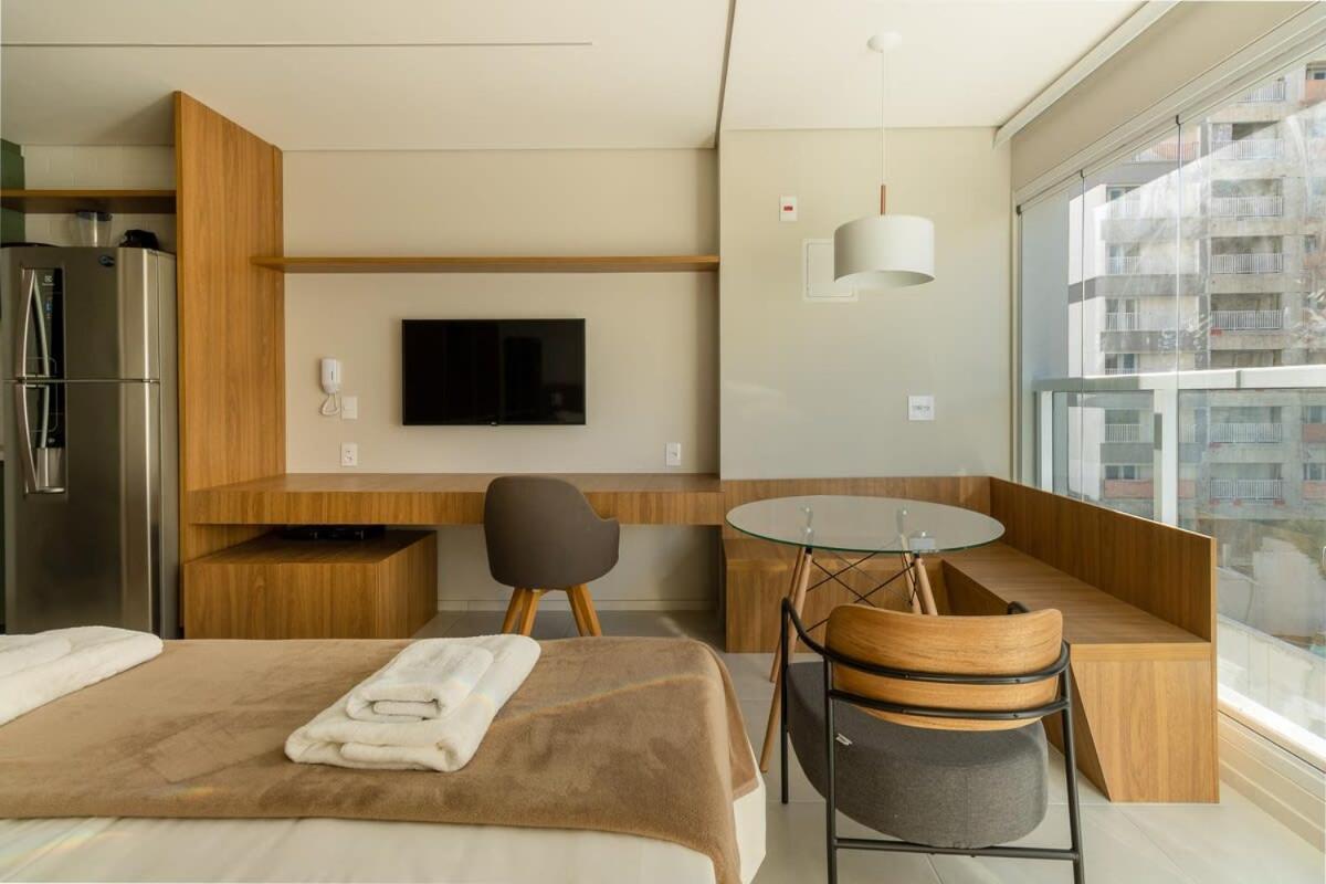 Apartamento Bhomy Moema - Completo E Amplo Art73b *